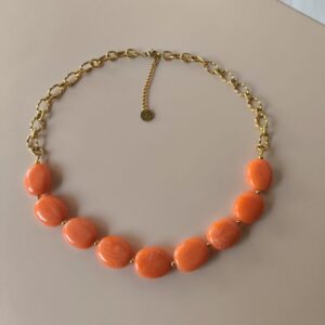 Collier CAPRI grosses perles marbrées